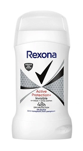 Дезодорант REXONA стик женский 40мл Active Protection + Invisible