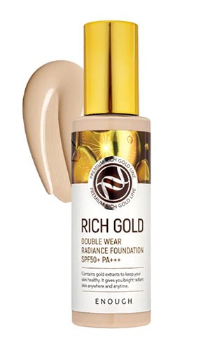 Корея ENOUGH Тональный крем для лица Золото SPF50+ PA+++ (23тон) 100мл