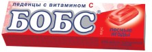 Леденцы БОБС со вкусом Лесных ягод с вит.С №10