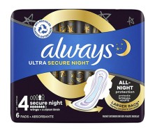 Прокладки Олвейс ультра 7к №6 Secure NIGHT