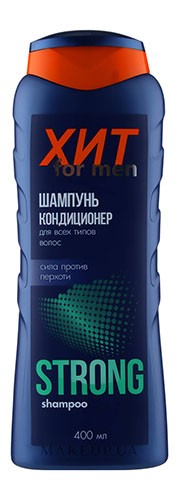 Шампунь ХИТ д/всех типов волос MEN Strong 400мл