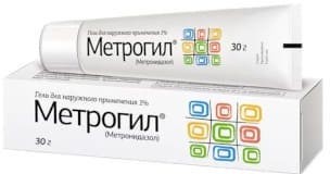 Метрогил гель наружный 30г