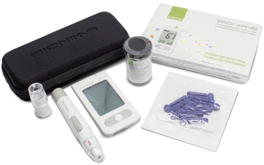 Глюкометр Bionime Rightest GM 550 комплект