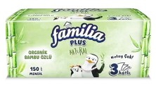 Салфетки косметические ФАМИЛИЯ для лица №150 Natural