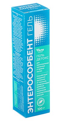 Энтеросорбент Гель Детокс 100г гель для пригот. сусп. д/приема внутрь