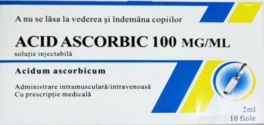 Аскорбиновая к- та 10% 2мл №10 р-р для инъекций