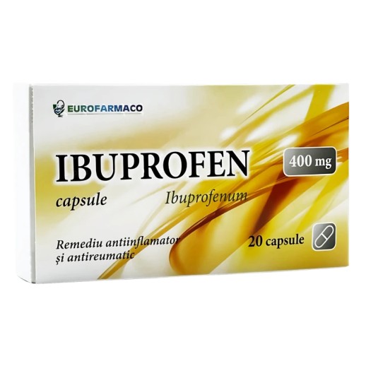 Ибупрофен 400мг №20 капс.