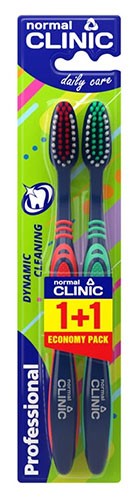 Зубная щетка Нормал Клиник Professional Dynamic cleaning 2шт