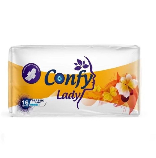 КОНФИ - Прокладки Lady Classic Long 4кап.№16