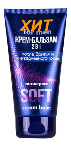 Крем ХИТ бальзам после бритья для ежедневного ухода 150 мл SOFT