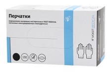 Перчатки латексные смотровые н/ст р-р S №1 Неопудренные