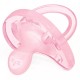Соска-пустышка CHICCO FhysioSoft силиконовая Розовая (0-6мес)