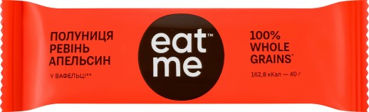 Батончик Eat Me клуб/рев/ап/ваф. 40гр