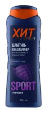 Шампунь ХИТ д/нормальных и жирных волос MEN Sport 400мл