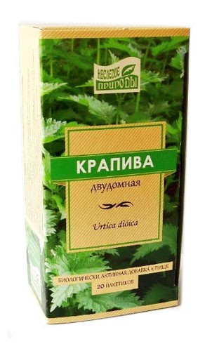 Крапивы лист 1,5г №20 фильтр-пакетов