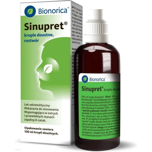 Синупрет капли 100 мл