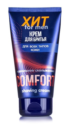 Крем ХИТ для бритья для всех типов кожи 150 мл Comfort