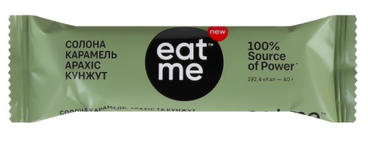Батончик Eat Me сол.кар/арах/кун. 40гр