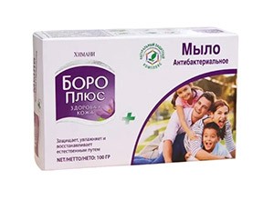 Боро Плюс Мыло Антибактериальное 100г