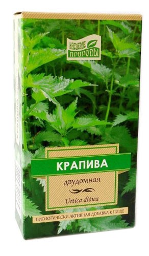 Крапивы лист 50г сырье растительное измельченное