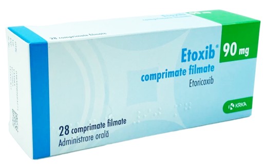 Этоксиб 90мг №28 таб. (Эторикоксиб) НПВС