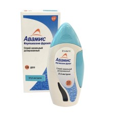 Авамис 27,5мкг/доза 120 доз, спрей назальный (Флутиказон)