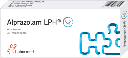 Алпразолам LPH 0,50мг №30 таб