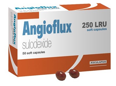 Ангиофлюкс 250 ЛЕ №50 капс. (Сулодексид)