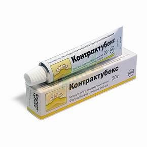 Контрактубекс 20г гель для лечения рубцов (эк-т Лука, Гепарин, Аллантоин)