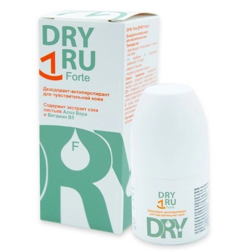 Драй Ру Форте 50мл средство длительного действия от обильного потоотделения с усиленной формул.