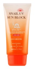 Корея Jigott Крем солнцезащитный Snail UV Sun Block SPF50 PA+++ 70мл