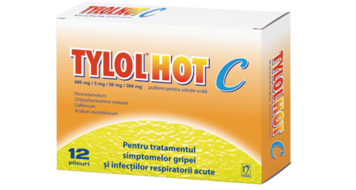 Тайлол Хот С №12 пак.(от гриппа и простуды)