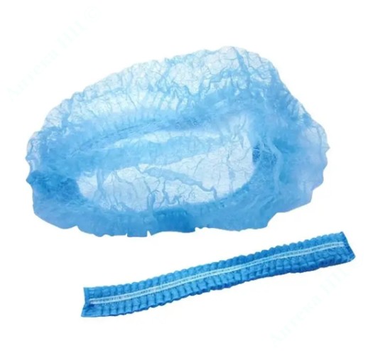 Шапочка медицинская гофрированная №100