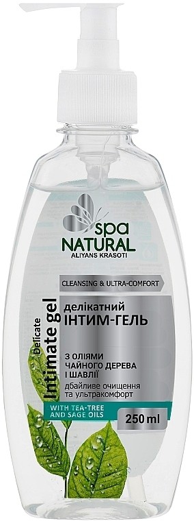 Гель для интимной гигиены Natural Spa 250мл Антибактериальный