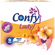 КОНФИ - Прокладки Lady Maxi Long 4кап.№9