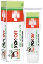 Репеллент Укус-OFF крем после укусов насекомых 30г