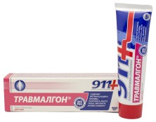 911 Травмалгон гель для тела при болях в спине и травмах 100мл