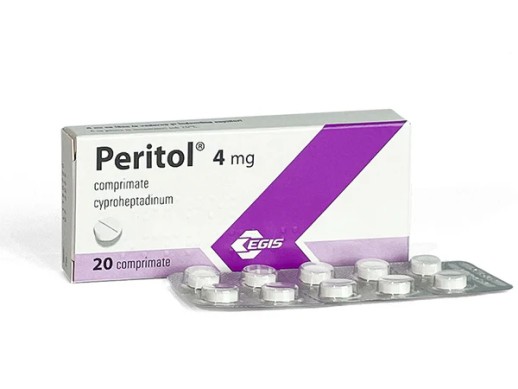 Перитол 4мг №20 таб.от аллергии (Ципрогептадин)