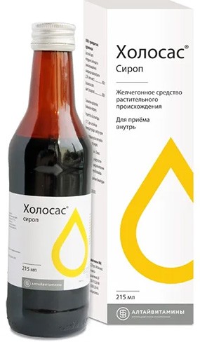 Холосас 215мл сироп