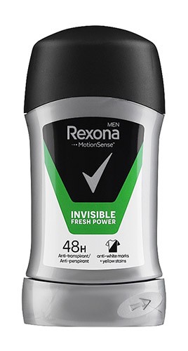 Дезодорант REXONA стик мужской 50мл Invisible Fresh Power