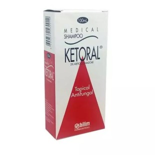 Кеторал 2% 100мл шампунь (Кетоконазол)