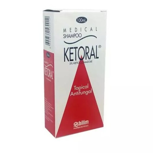 Кеторал 2% 100мл шампунь (Кетоконазол)