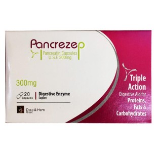 Панкрезеп 300мг №20 капс.