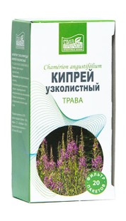 Иван-чай трава (Кипрей узколистный) 1,5 г №20 фильтр-пакетов