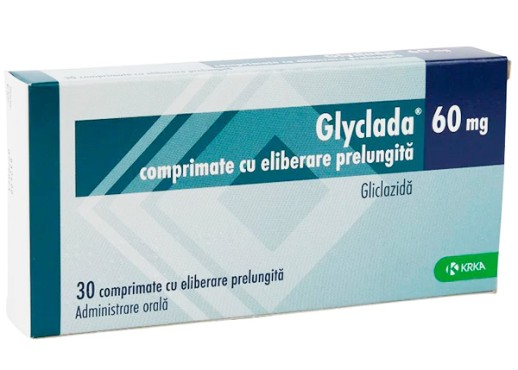 Гликлада 60мг №30 таб. (Гликлазид)