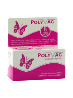 ПолиВаг №8 капс. вагинальные (лакто бактерии)