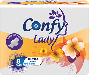 КОНФИ - Прокладки Lady Ultra Long 4кап.№8
