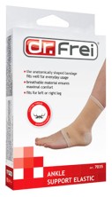 Бандаж для лодыжки эластичный Dr. Frei р-р XL арт.7035 (обхват лодыжки 33-38см) бежевый