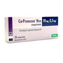 Ко-Пренесса Neo 10мг/2,5мг №30 таб. (Периндоприл+Индапамид)