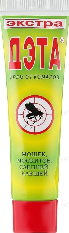 Репеллент Детта Экстра-крем (от мошек,москитов, клещей) 30мл